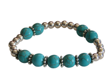 Load image into Gallery viewer, Jewelry - Turquoise Color Bead bracelet