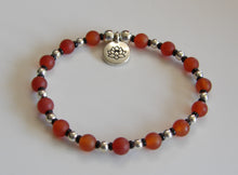 Load image into Gallery viewer, Jewelry - Carnelian bead bracelet