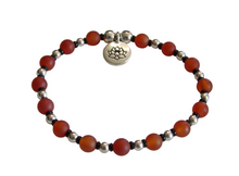 Load image into Gallery viewer, Jewelry - Carnelian bead bracelet