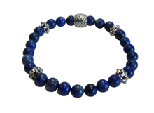 Load image into Gallery viewer, Jewelry - Lapus Lazuli Bead Bracelet