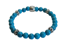 Load image into Gallery viewer, Jewelry- Turquoise Bead Bracelet