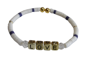 Balance Bracelets- LOVE bead bracelet