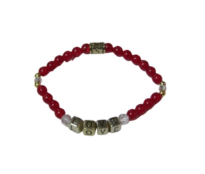 Balance Bracelets- LOVE bead bracelet