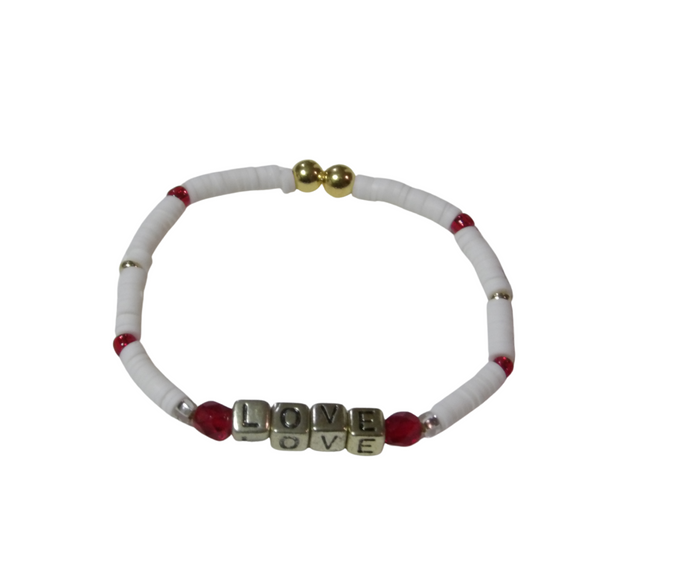 Balance Bracelets- LOVE bead bracelet