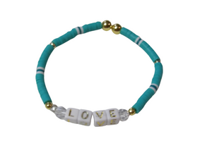Balance Bracelets- LOVE bead bracelet