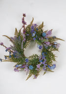 Wreath- Purple Flowers