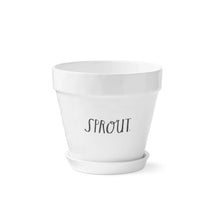 Load image into Gallery viewer, Pottery - Planter w Sprout wording