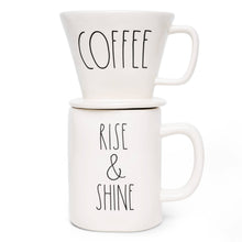Load image into Gallery viewer, Pottery -Rise and Shine Coffee Drip and Mug