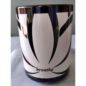 MUGS -Breathe black coffee mug
