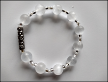 Load image into Gallery viewer, Jewelry - Bracelet with Selenite bead