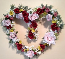 Load image into Gallery viewer, Wreaths - Heart Shape Floral Wreath