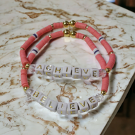 Balance Bracelets - Believe Acheive  bracelets