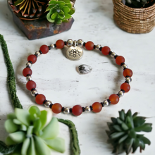 Load image into Gallery viewer, Jewelry - Carnelian bead bracelet