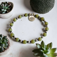 Jewelry - Green JADE bead bracelet