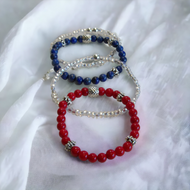 Jewelry - Red, white and Blue set