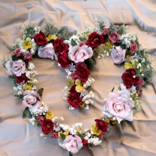 Load image into Gallery viewer, Wreaths - Heart Shape Floral Wreath