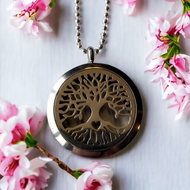 Jewelry-- Necklace with the Tree of life locket