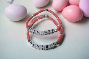 Balance Bracelets - Believe Acheive  bracelets